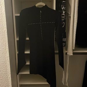 Sexy Gothic A-symmetrical dress